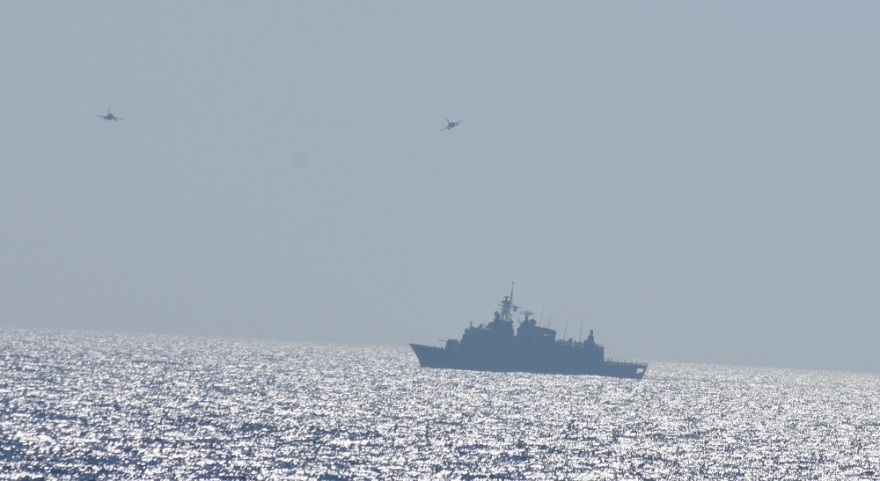 Βίντεο: Εντυπωσιακές εικόνες από την αεροναυτική άσκηση των Ενόπλων Δυνάμεων στην Ανατολική Μεσόγειο