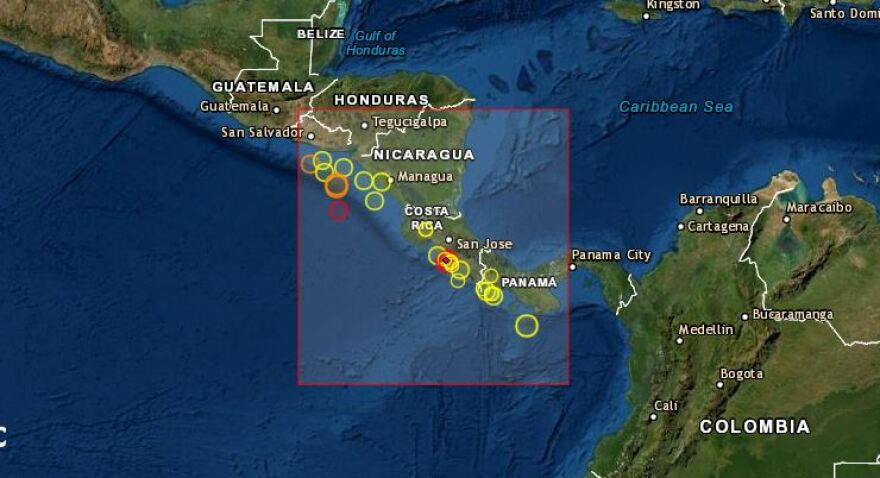 Δυνατή σεισμική δόνηση ταρακούνησε την Κόστα Ρίκα