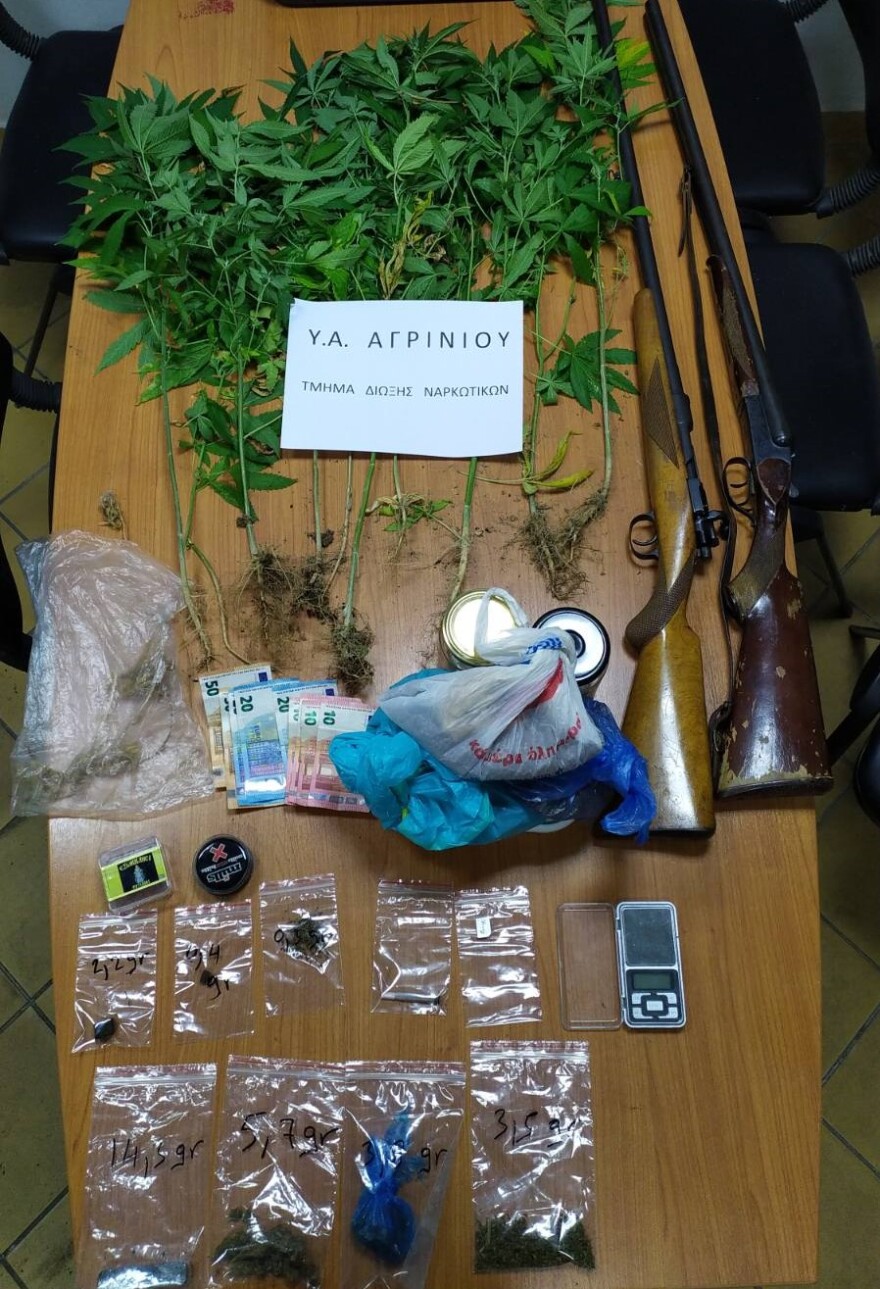 Αγρίνιο: Ο Hippie ανακάλυψε χασισοφυτεία, λαθραίο καπνό και όπλα