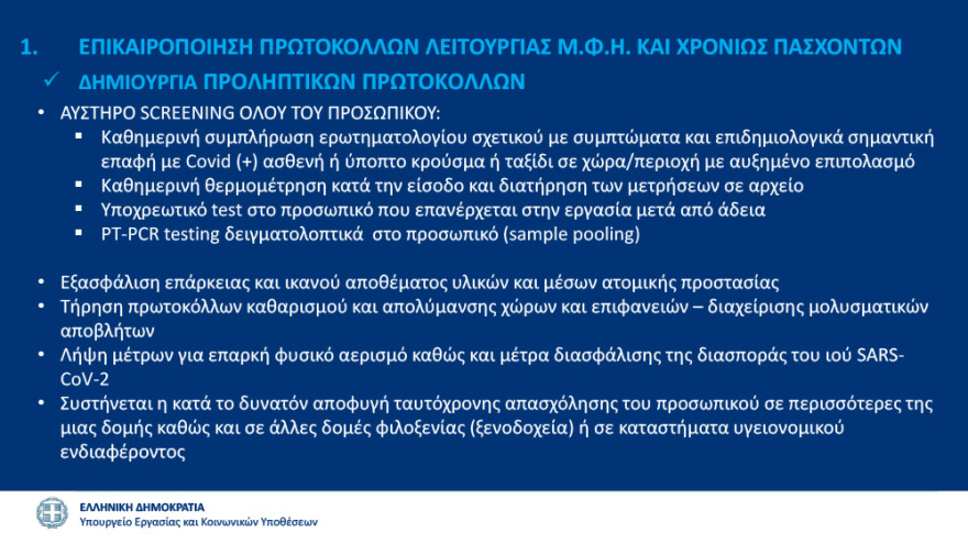 Χαρδαλιάς: Παράταση 14 ημερών για όλα τα περιοριστικά μέτρα