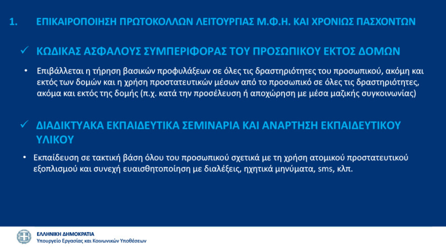 Χαρδαλιάς: Παράταση 14 ημερών για όλα τα περιοριστικά μέτρα