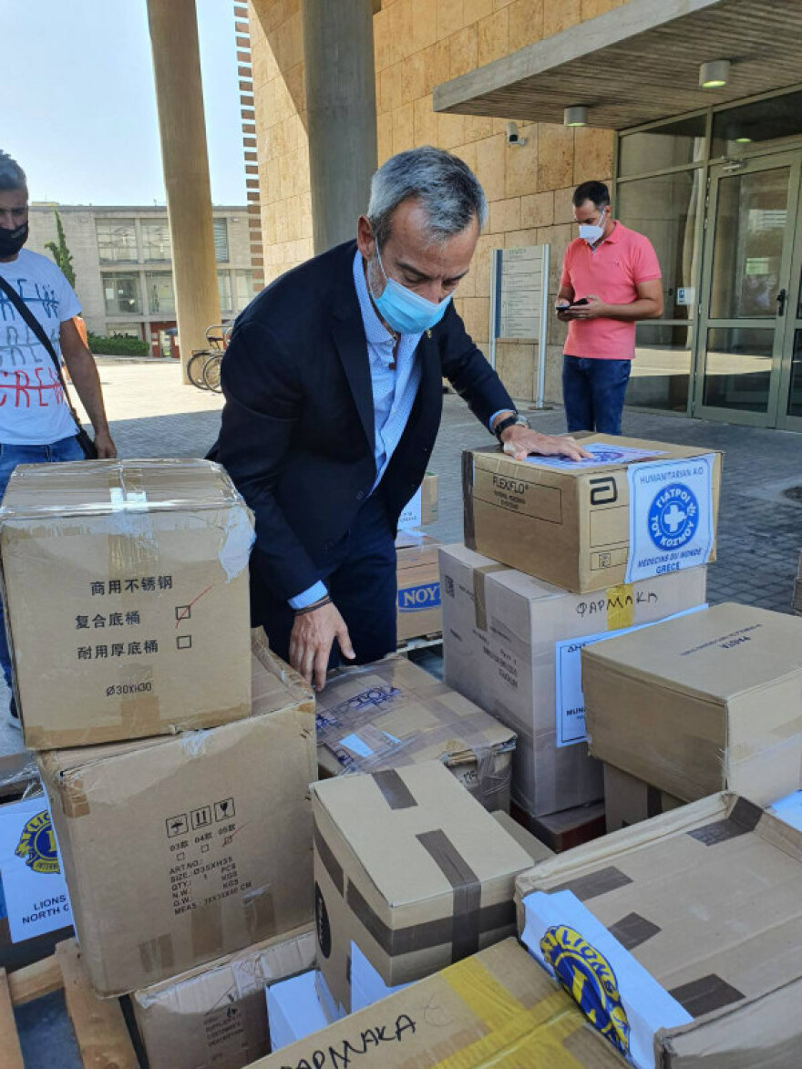 Δύο τόνοι ανθρωπιστικής βοήθειας από τον δήμο Θεσσαλονίκης στο λαό του Λιβάνου 