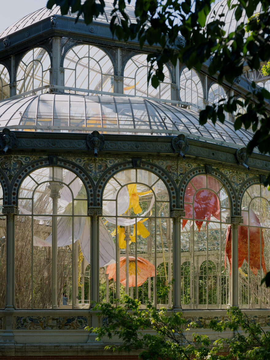 Το Palacio de Cristal στη Μαδρίτη γέμισε με τεράστια λουλούδια - Δείτε φωτογραφίες