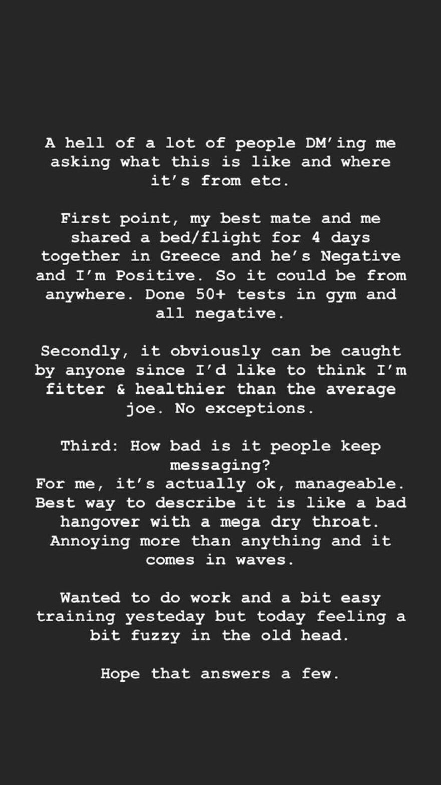  Άνταμ Κόλαρντ: Θετικός στον κορωνοϊό ο σταρ του βρετανικού ριάλιτι «Love Island» - Μετά τις διακοπές του στην Ελλάδα