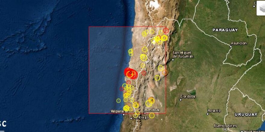 Ισχυρός σεισμός 6,5 Ρίχτερ στη Χιλή