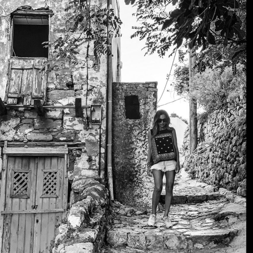 Δέσποινα Βανδή: Στην Σκύρο για τα γυρίσματα του «My Greece»