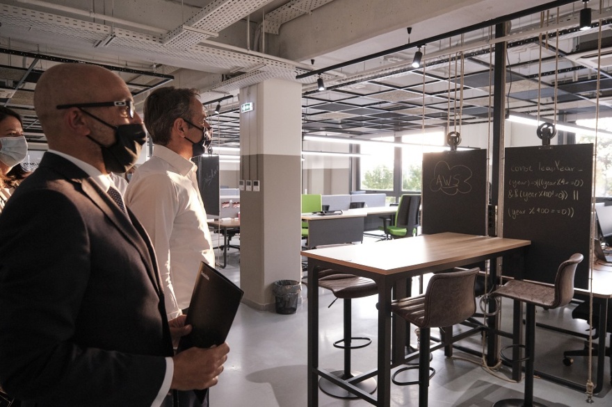 Στην Τεχνόπολη Θεσσαλονίκης ο Μητσοτάκης: «Βλέπουμε τάσεις ενός αντίστροφου brain drain»