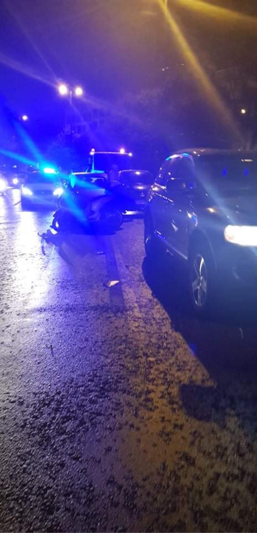 Καραμπόλα τεσσάρων οχημάτων στη λεωφόρο Κηφισίας στο ύψος του ΚΑΤ