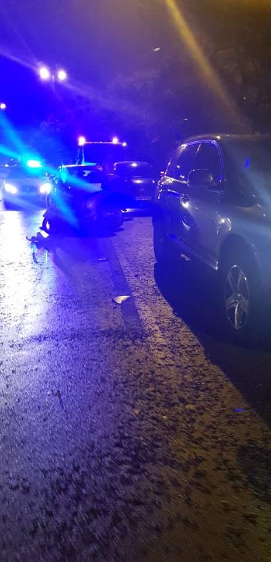 Καραμπόλα τεσσάρων οχημάτων στη λεωφόρο Κηφισίας στο ύψος του ΚΑΤ