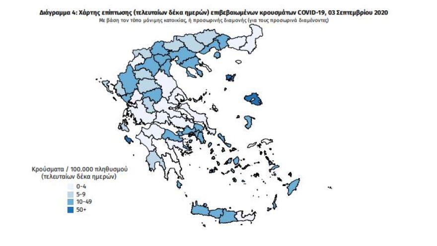 Κορωνοϊός: Στα 241 τα νέα κρούσματα - Τα μισά στην Αττική - 5 θάνατοι το τελευταίο 24ωρο
