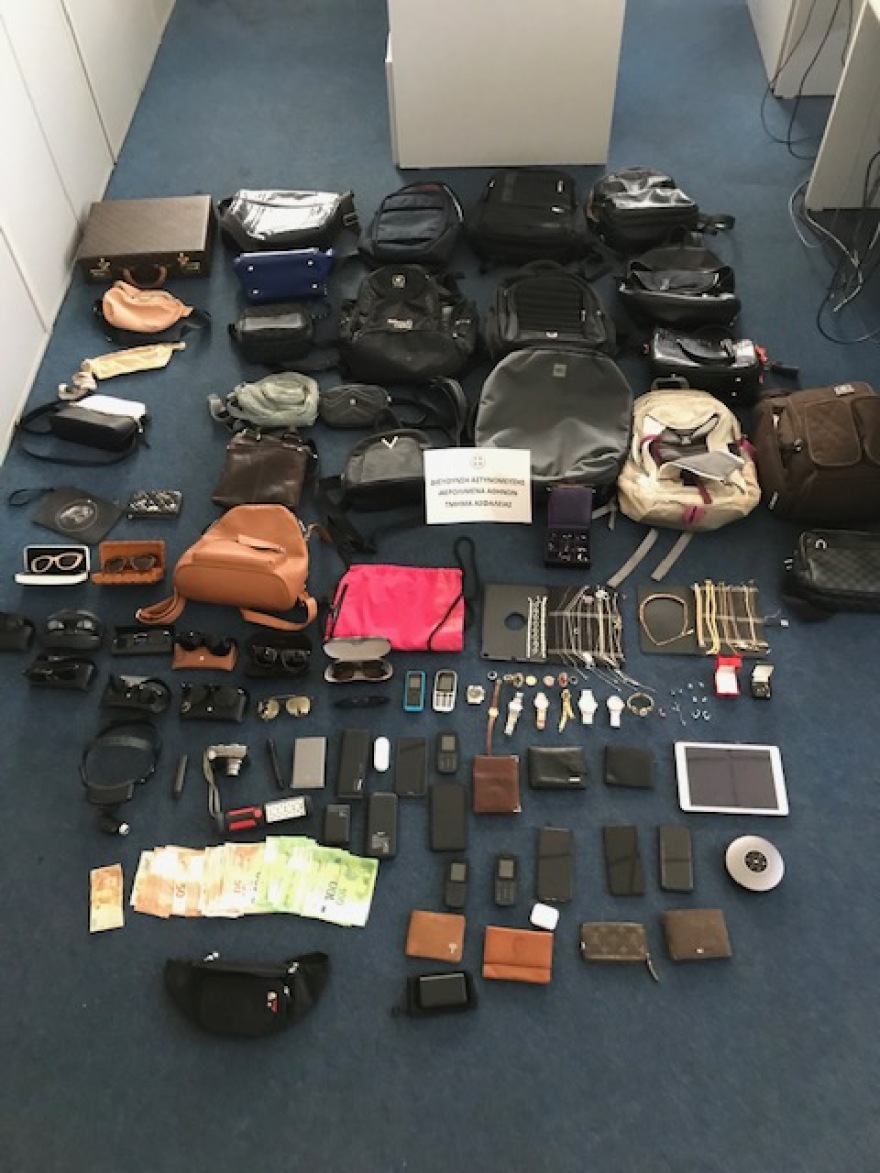 Εξαρθρώθηκε σπείρα που διέπραττε διακεκριμένες κλοπές από επιβάτες στον Διεθνή Αερολιμένα Αθηνών