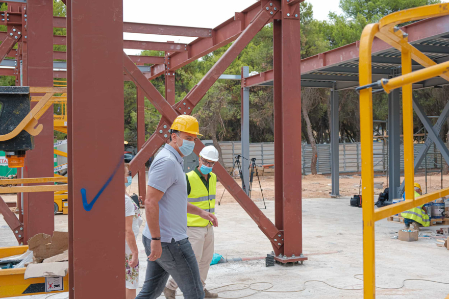 Επίσκεψη Κικίλια στο «Σωτηρία» για επίβλεψη του έργου κατασκευής 50 κλινών ΜΕΘ