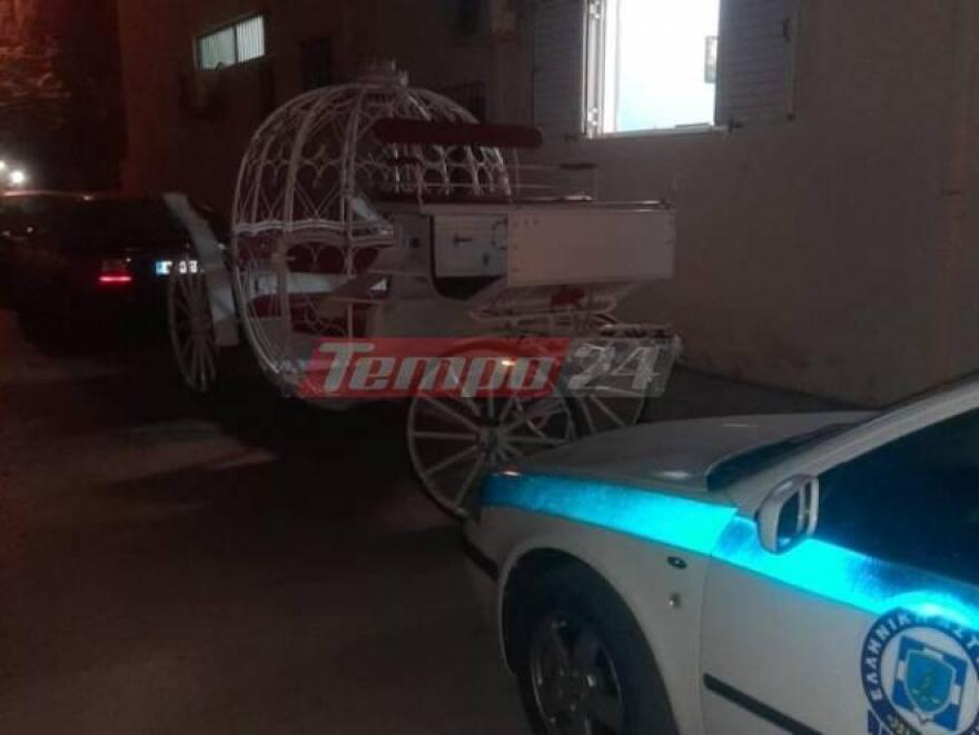 Κορωνοϊός - Αχαΐα: Κατάσχεσαν άμαξα και άλογα για να αποτραπεί γάμος με 1.000 καλεσμένους