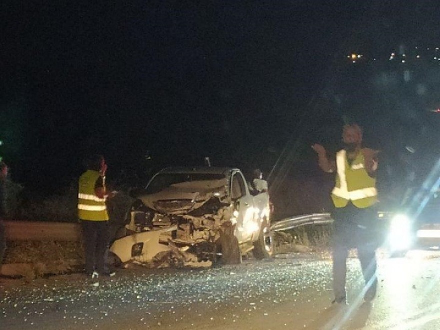 Τροχαίο δυστύχημα με έναν νεκρό στην Ε.Ο. Ηρακλείου-Μοιρών - Δείτε φωτογραφία