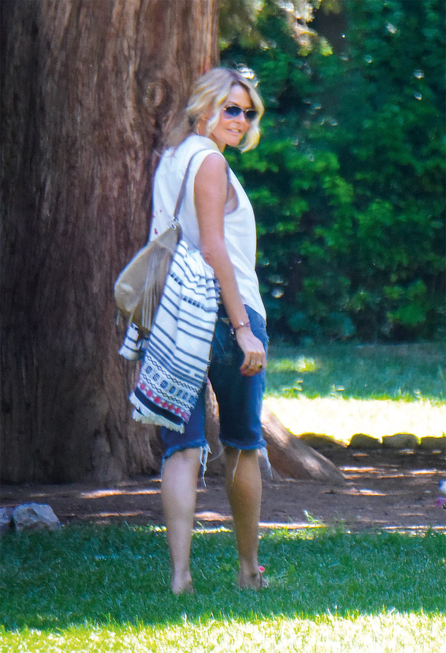 Βασίλης Κικίλιας - Τζένη Μπαλατσινού: Βόλτα στον εθνικό κήπο - Δείτε φωτογραφίες