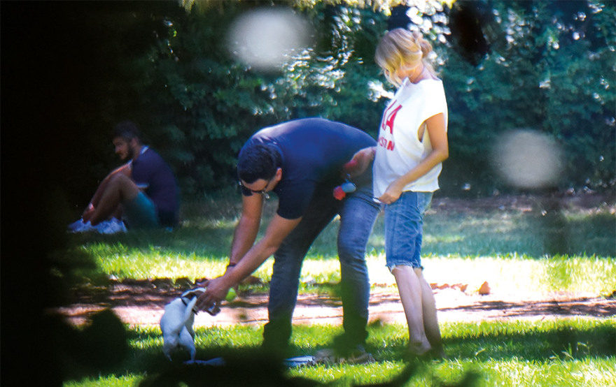 Βασίλης Κικίλιας - Τζένη Μπαλατσινού: Βόλτα στον εθνικό κήπο - Δείτε φωτογραφίες