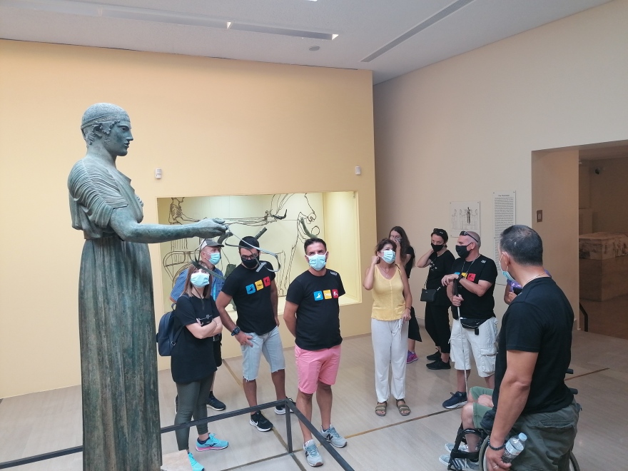 Αθλητές ΑμεΑ έκαναν διαδρομή 180 χλμ με ποδήλατο - Δείτε βίντεο και φωτογραφίες