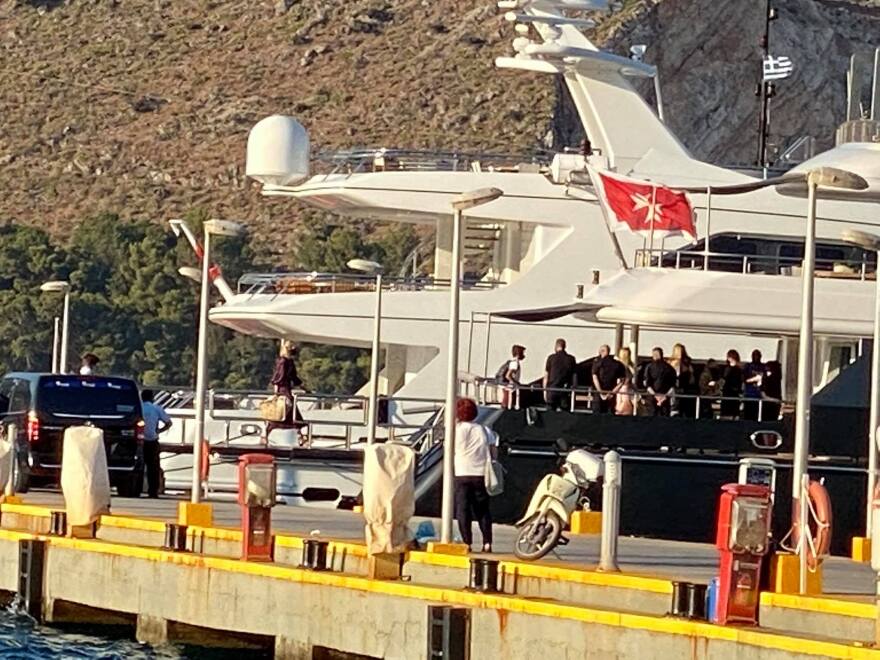 Η Κλόντια Σίφερ επιλέγει Ιόνιο: Κρουαζιέρα σε Κεφαλονιά και Ιθάκη - Δείτε φωτογραφίες