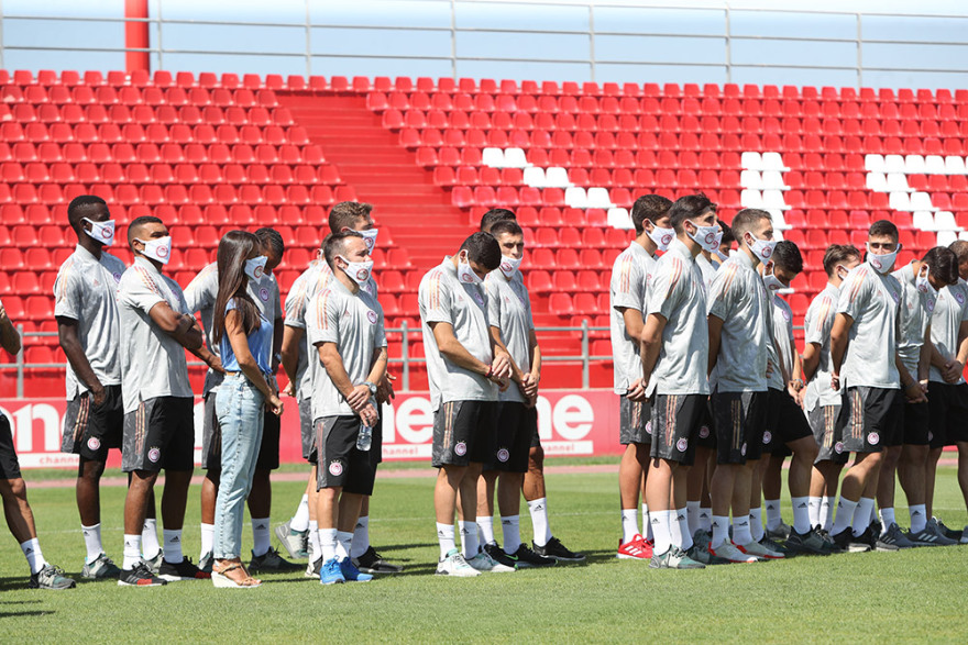 Μαρινάκης στους παίκτες: «Να κατακτήσουμε το Κύπελλο για τον κόσμο μας»