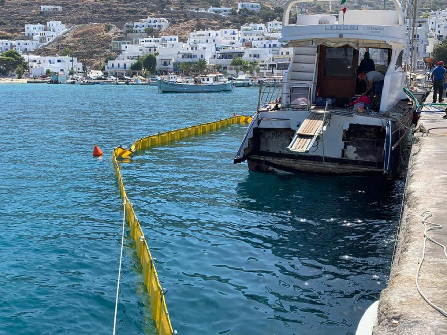 Επιχείρηση διάσωσης 151 μεταναστών από ακυβέρνητο σκάφος κοντά στην Αμοργό