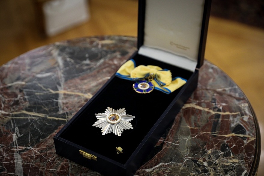 Στην Μαριάννα Β. Βαρδινογιάννη ο Μεγαλόσταυρος του Τάγματος της Ευποιΐας