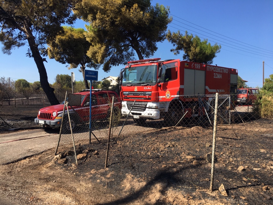 Κερατέα: Αποκαΐδια και εικόνες καταστροφής την επόμενη μέρα της μεγάλης φωτιάς - Ζημιές σε πάνω από 30 σπίτια