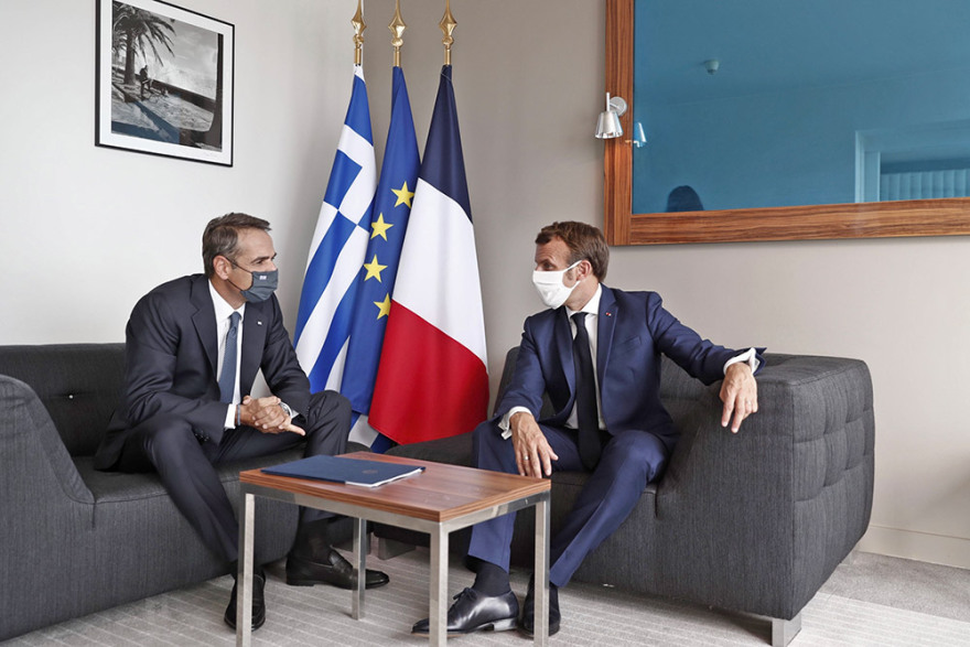 Κορσική: Απόλυτη συμφωνία Μητσοτάκη με Μακρόν - Κοινό μήνυμα για κυρώσεις σε βάρος της Άγκυρας