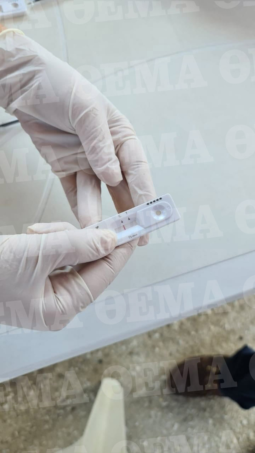 Λέσβος:  Σε rapid test  για τον κορωνοϊό υποβλήθηκε ο Νότης Μηταράκης