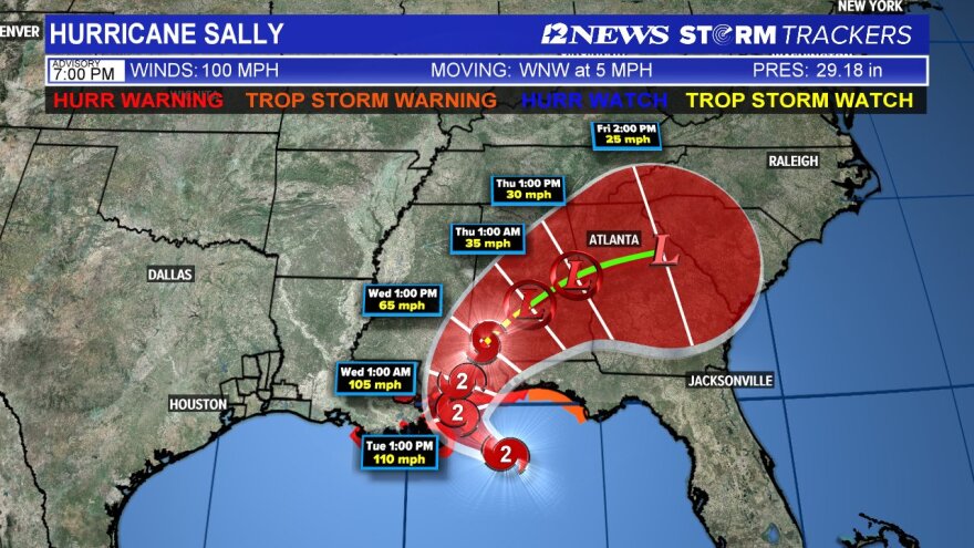 Πέντε κυκλώνες τρομάζουν τις ΗΠΑ - Η Σάλι φτάνει ανέμους 150 χλμ/ώρα