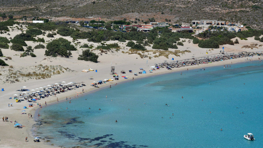 Η παραλία Σίμος στην Ελαφόνησο στο «top 10» της Ελλάδας 