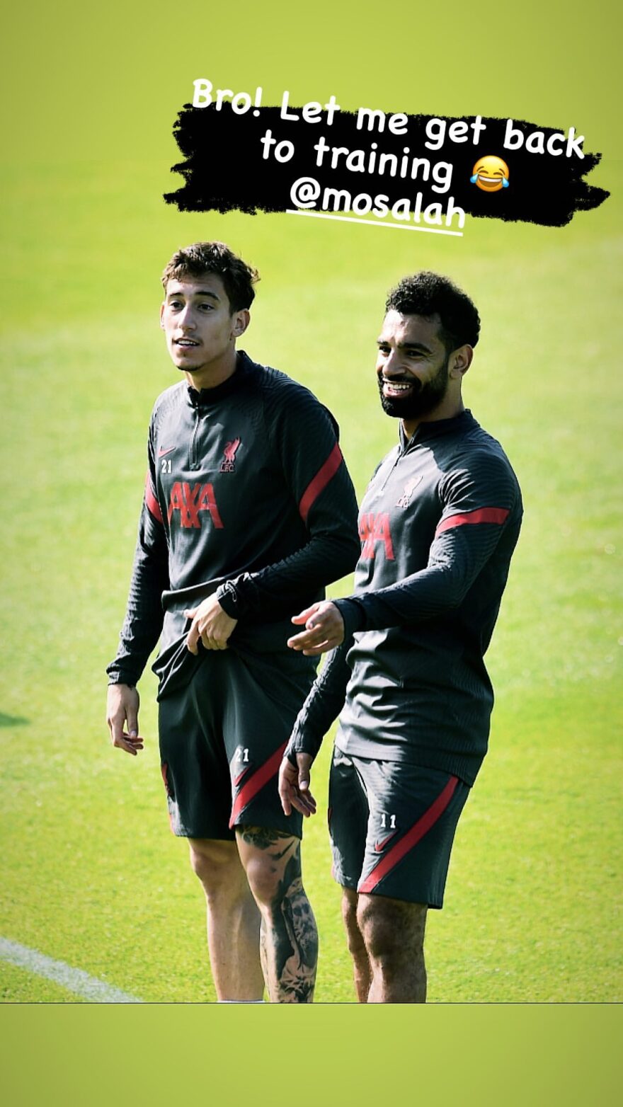 Τσιμίκας σε Σαλάχ: «Αδερφέ, άσε με να επιστρέψω στην προπόνηση»