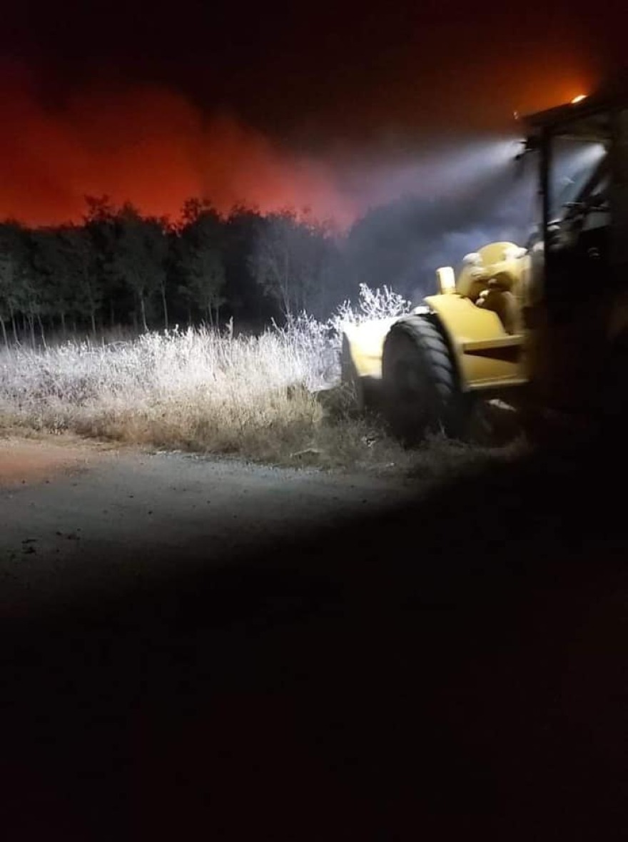 Αλεξανδρούπολη: Ολονύχτια μάχη με τις φλόγες - Αποκόπηκε το ένα μέτωπο, μαίνεται το δεύτερο