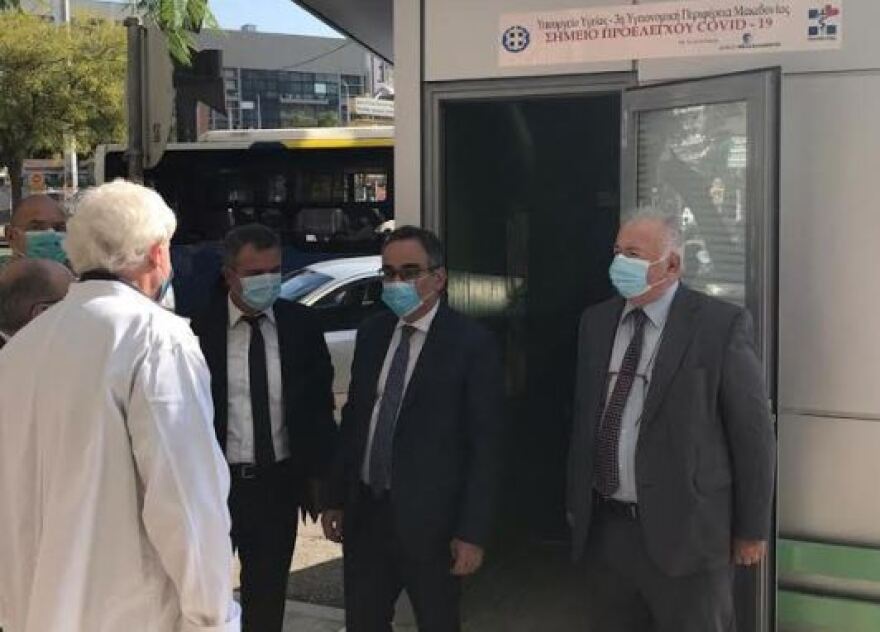 Επίσκεψη Κοντοζαμάνη στη Θεσσαλονίκη - Σχέδιο για την αναχαίτιση του κορωνοϊού