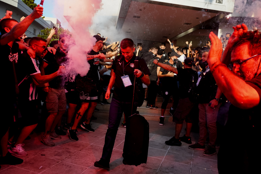 ΟΦΗ: Συνοδεία οπαδών μέχρι το «Γεντί Κουλέ» 