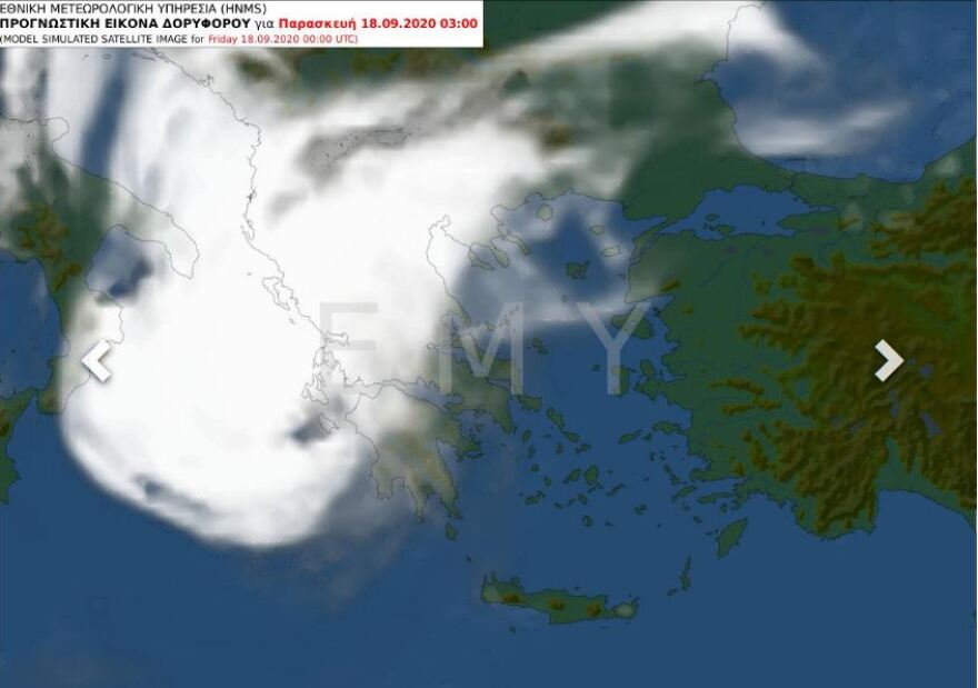 Κακοκαιρία Ιανός: Κρίσιμο το επόμενο 9ωρο - Πού θα χτυπήσει ο κυκλώνας