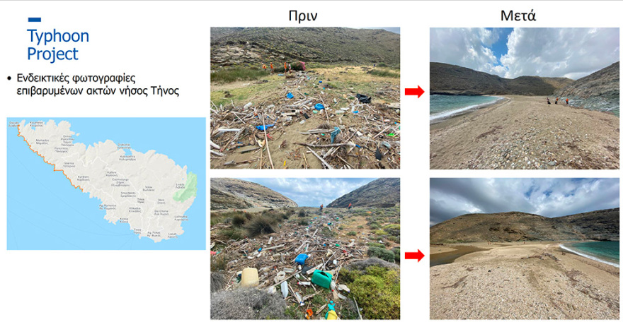 Typhoon: Ένας χρόνος μάχης για πιο καθαρές ελληνικές θάλασσες 