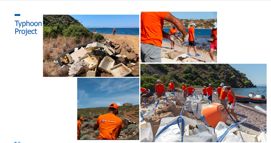 Typhoon: Ένας χρόνος μάχης για πιο καθαρές ελληνικές θάλασσες 