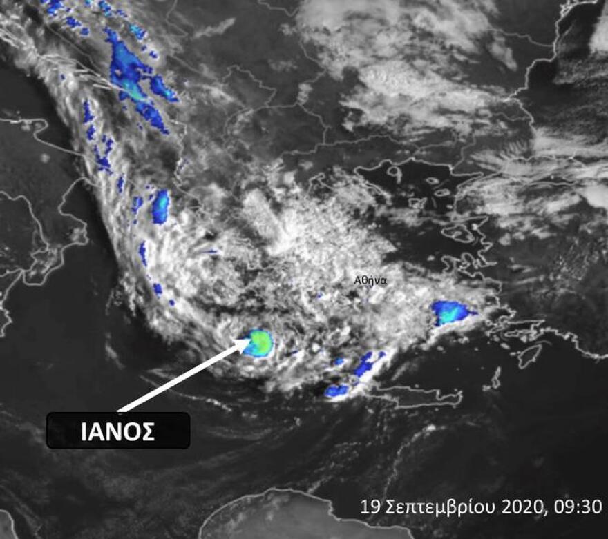 Κακοκαιρία Ιανός: Πού θα χτυπήσει τις επόμενες ώρες με έντονα καιρικά φαινόμενα