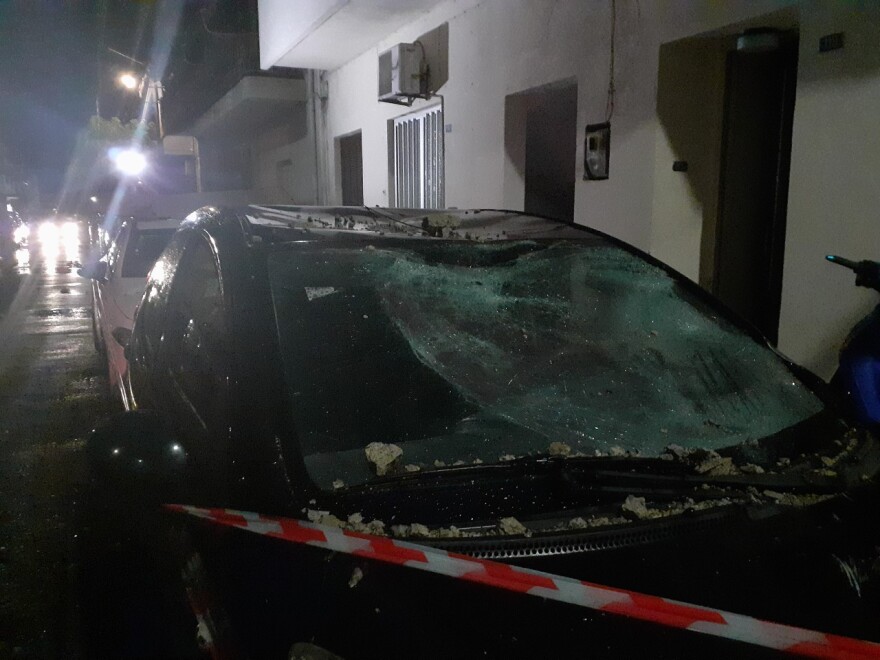 Ιανός: Δείτε εικόνες από το πέρασμα της κακοκαιρίας στην Κρήτη