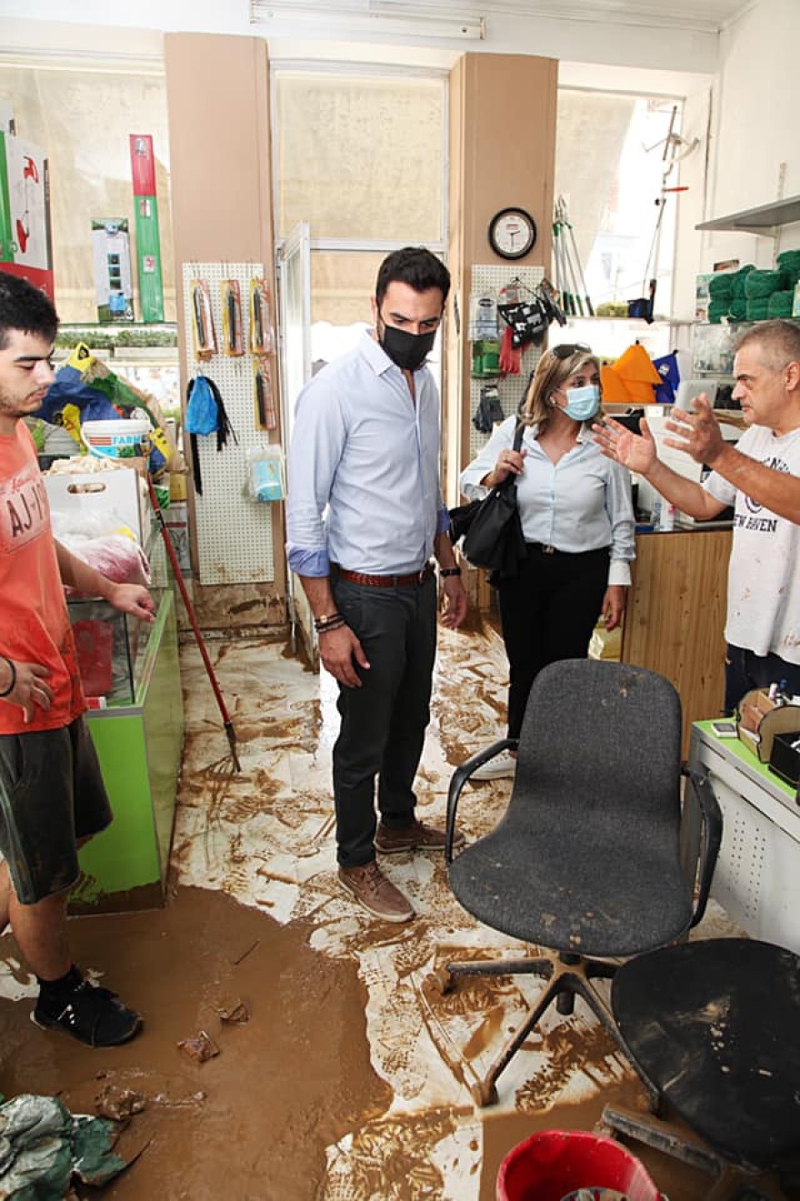 Χριστοδουλάκης: Να καταβληθούν άμεσα αποζημιώσεις και να ληφθούν μέτρα για τους πληγέντες από τον «Ιανό»