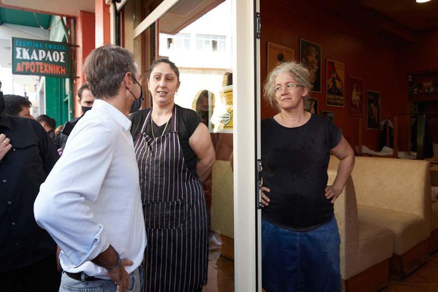 Μητσοτάκης από Καρδίτσα: Γρήγορα οι αποζημιώσεις, δεν θα ανεχθώ καθυστερήσεις 