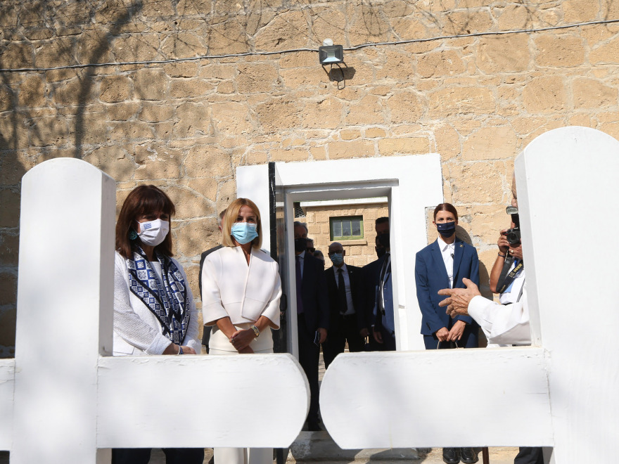 Σακελλαροπούλου: Στους τόπους των θυσιών για την ελευθερία της Κύπρου η ΠτΔ