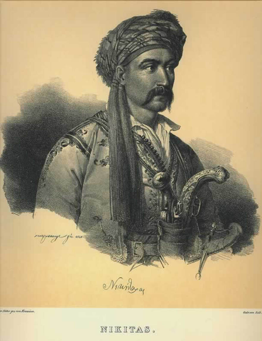 Συμπληρώνονται σήμερα 171 χρόνια από το θάνατο του Νικηταρά του Τουρκοφάγου