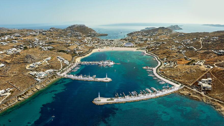 Διεθνούς φήμης αρχιτέκτονας οραματίζεται μία μαρίνα του μέλλοντος στη Μύκονο