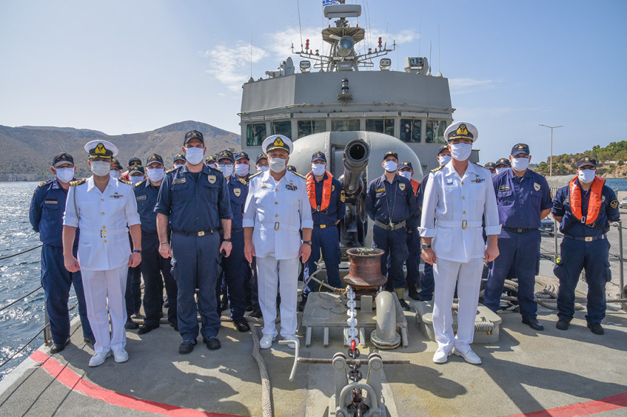 Λέρος: Τελετή για την 77η επέτειο από τη βύθιση του αντιτορπιλικού «Βασίλισσα Όλγα»