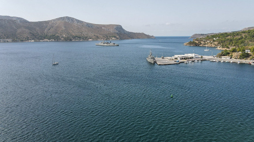 Λέρος: Τελετή για την 77η επέτειο από τη βύθιση του αντιτορπιλικού «Βασίλισσα Όλγα»