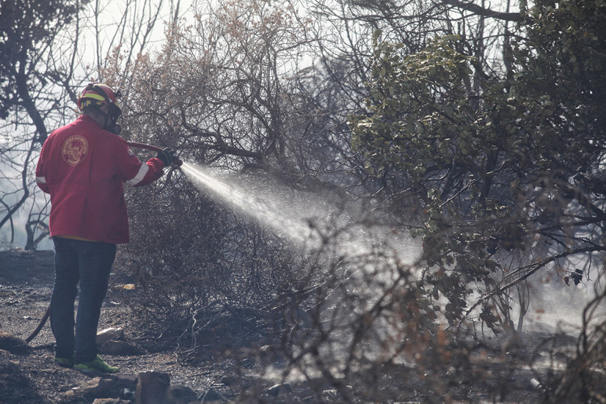 Φωτιά στον Καρέα