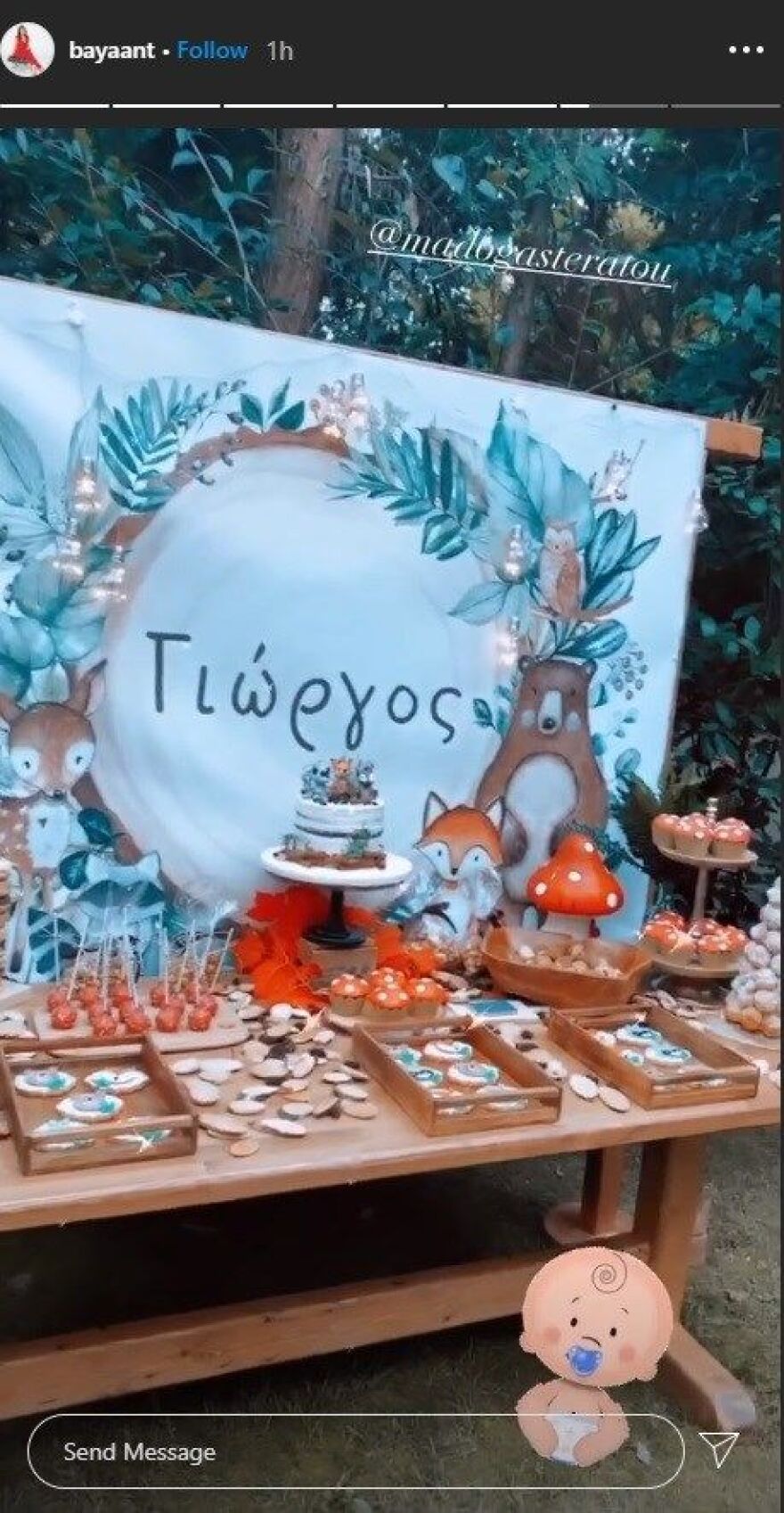 Φωτογραφίες: Η Μαντώ Γαστεράτου βάφτισε τον γιο της