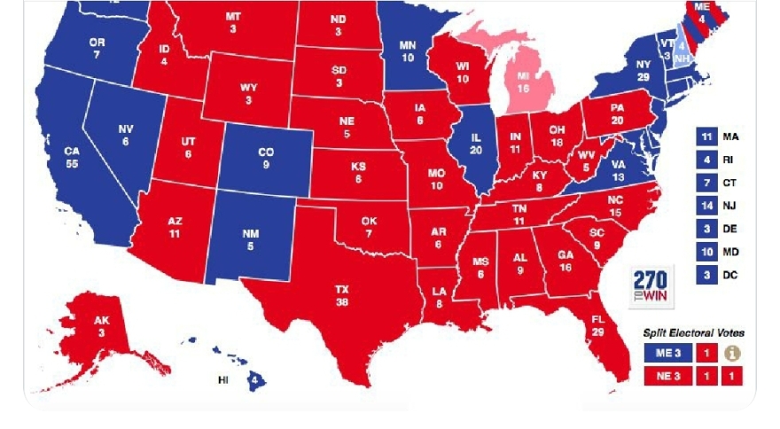 Αμερικανικές εκλογές 2020: Δείτε τι λένε τα γκάλοπ - Θρίλερ για Τραμπ σε 6 πολιτείες κλειδιά