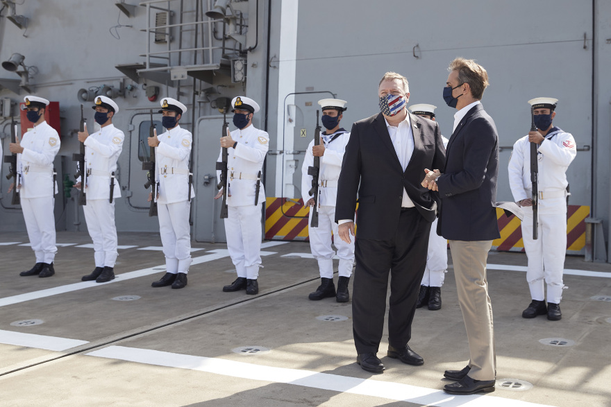 Τα τρία «δώρα» Πομπέο στον Μητσοτάκη - Η βάση της Σούδας και τα μηνύματα στην Τουρκία